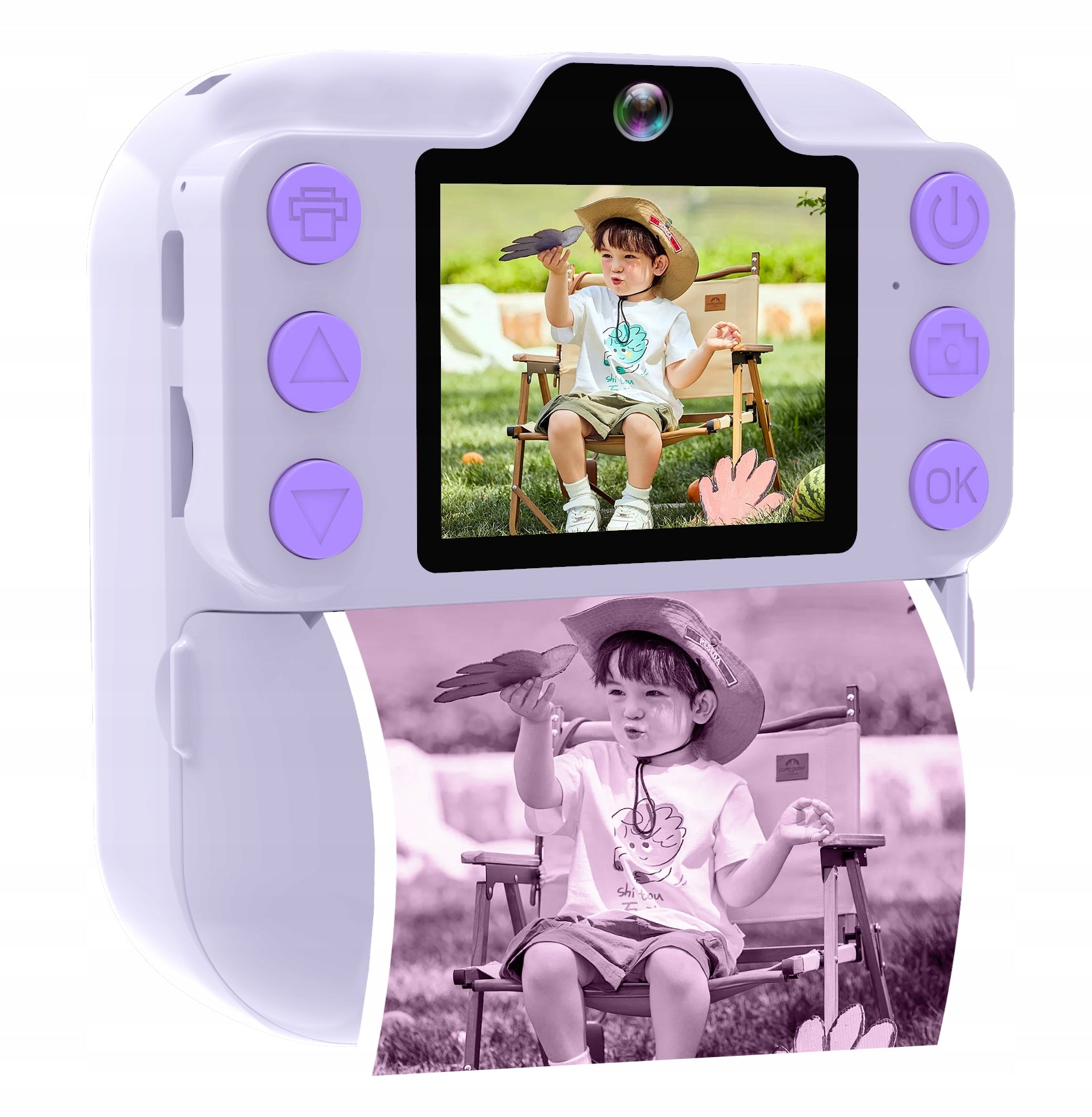 K9Pro Children's Printing Camera, Bluetooth, IPS screen, 48 million pixels