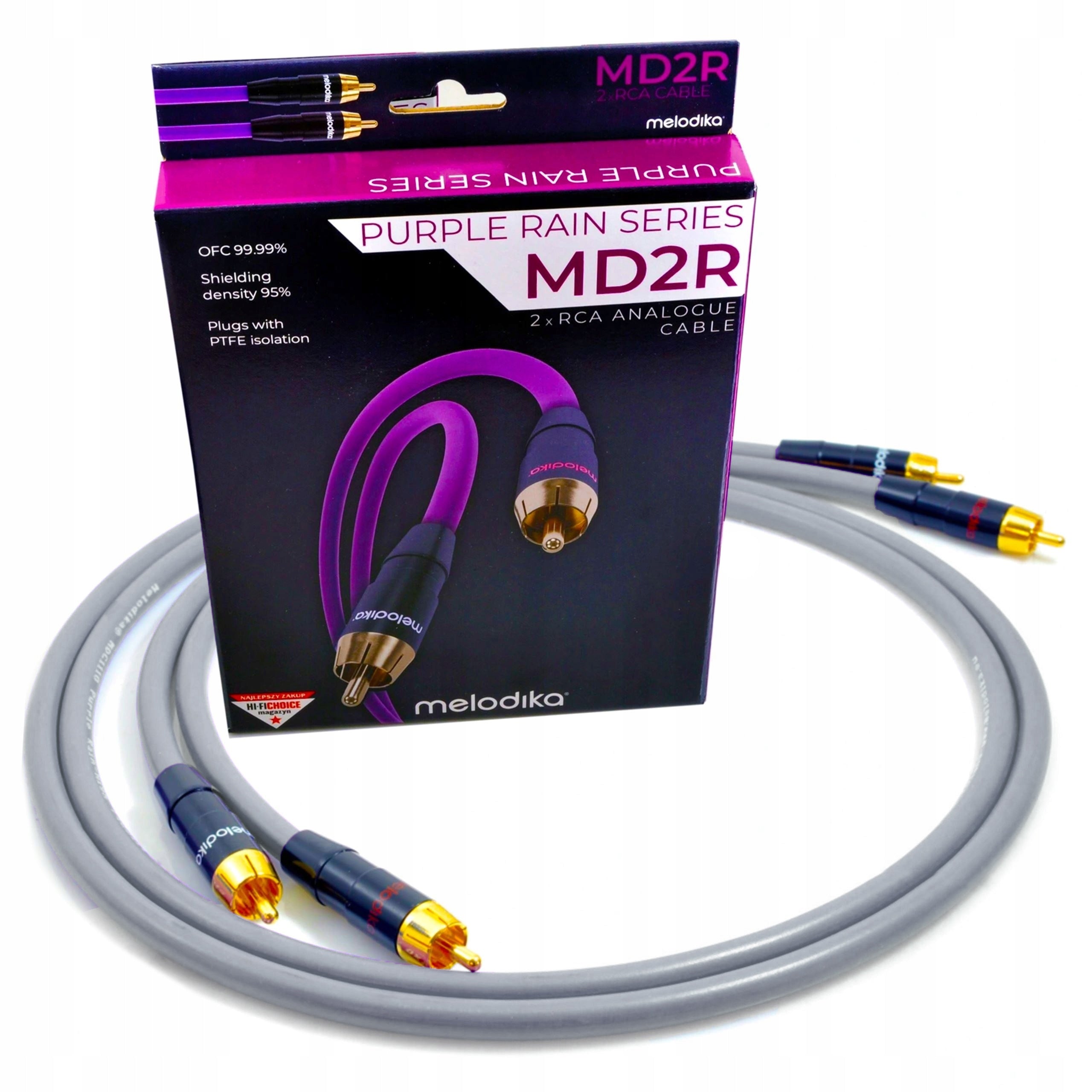 Melodika RCA (Cinch) x2 - RCA (Cinch) x2 15m
