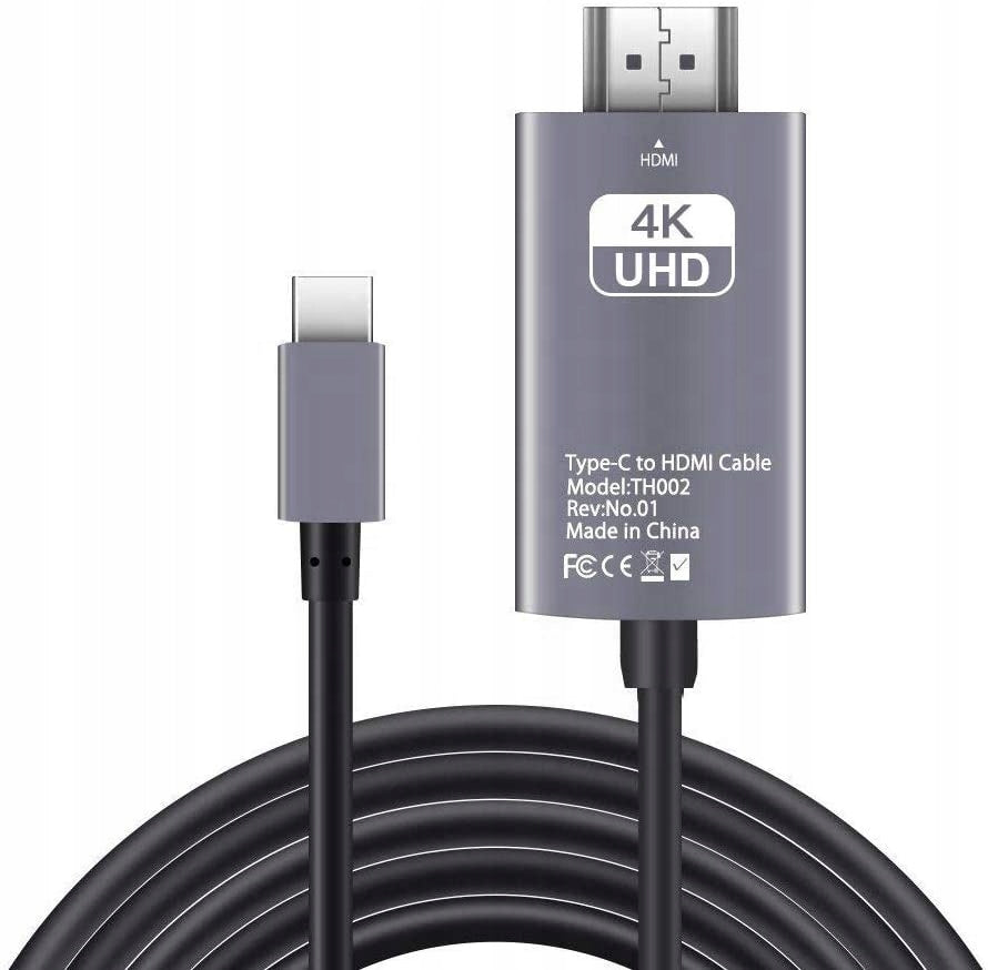 Hikey HDMI / USB-C, 2 m