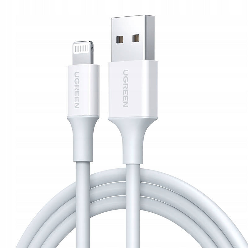 Ugreen Laidas Lightning į USB 2.4A US155, 0,25 m