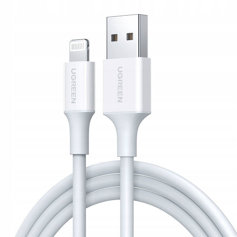 Ugreen Laidas Lightning į USB 2.4A US155, 0,25 m