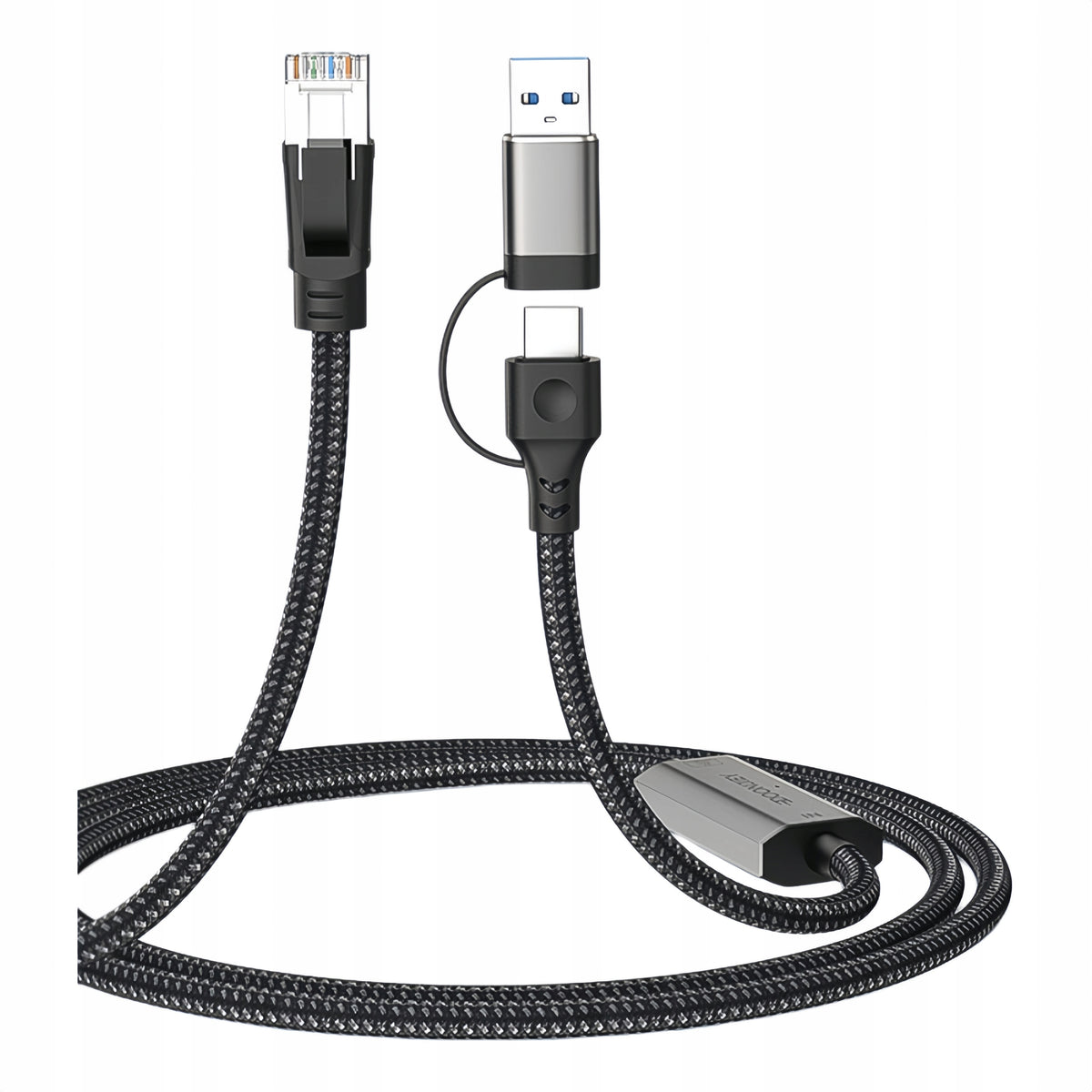 KABEL USB C DO RJ45 2.5G 2500Mbps ETHERNET LAN 5M KARTA SIECIOWA