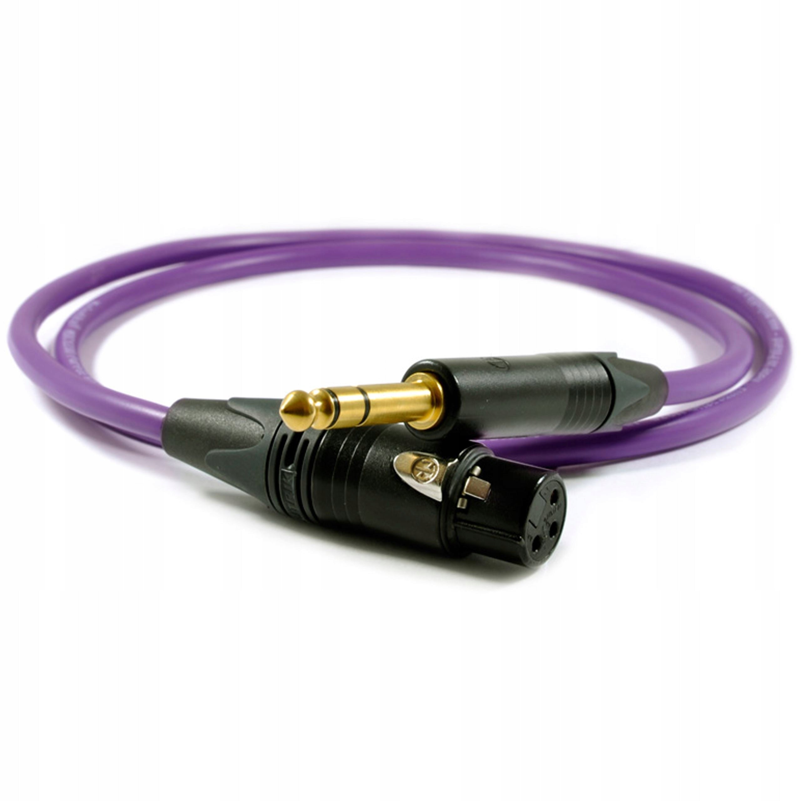Melodika Jack 6.3mm - XLR 1m