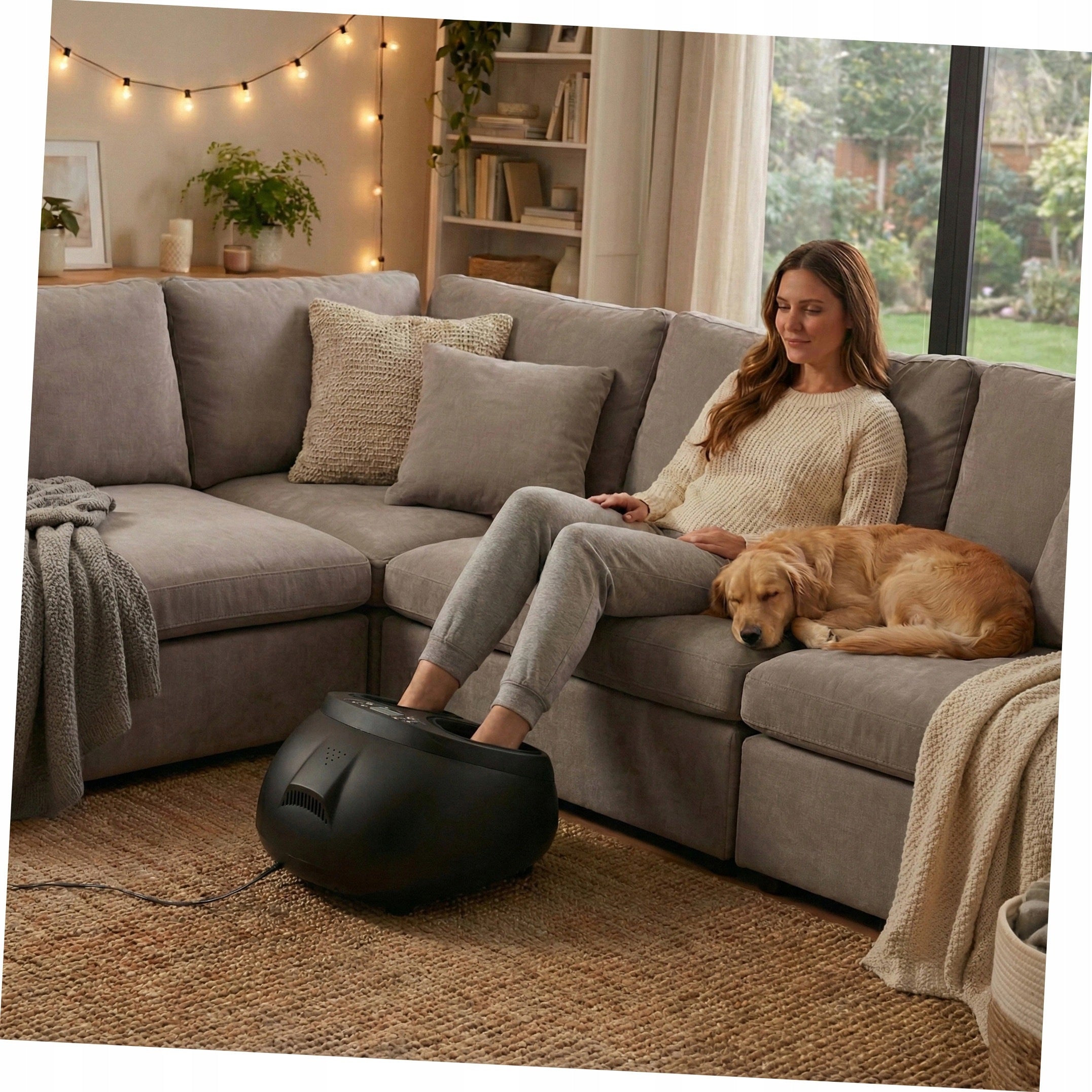 KADEN Electric foot massager with heating function reflexology 3 40W Brand ModernHome