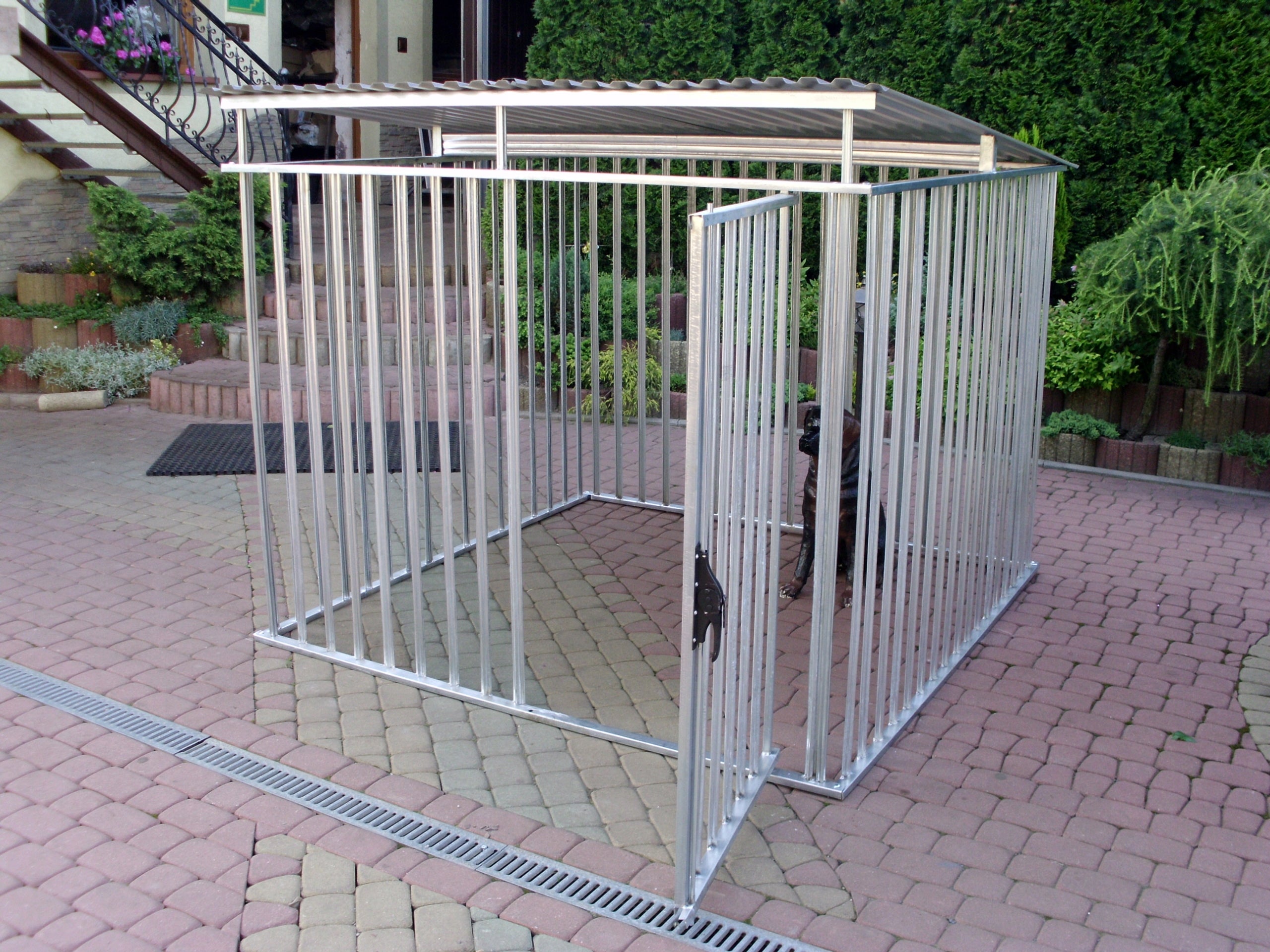 KAJTEK dog playpen 2x2 playpens angle ZINC Brand Konstal