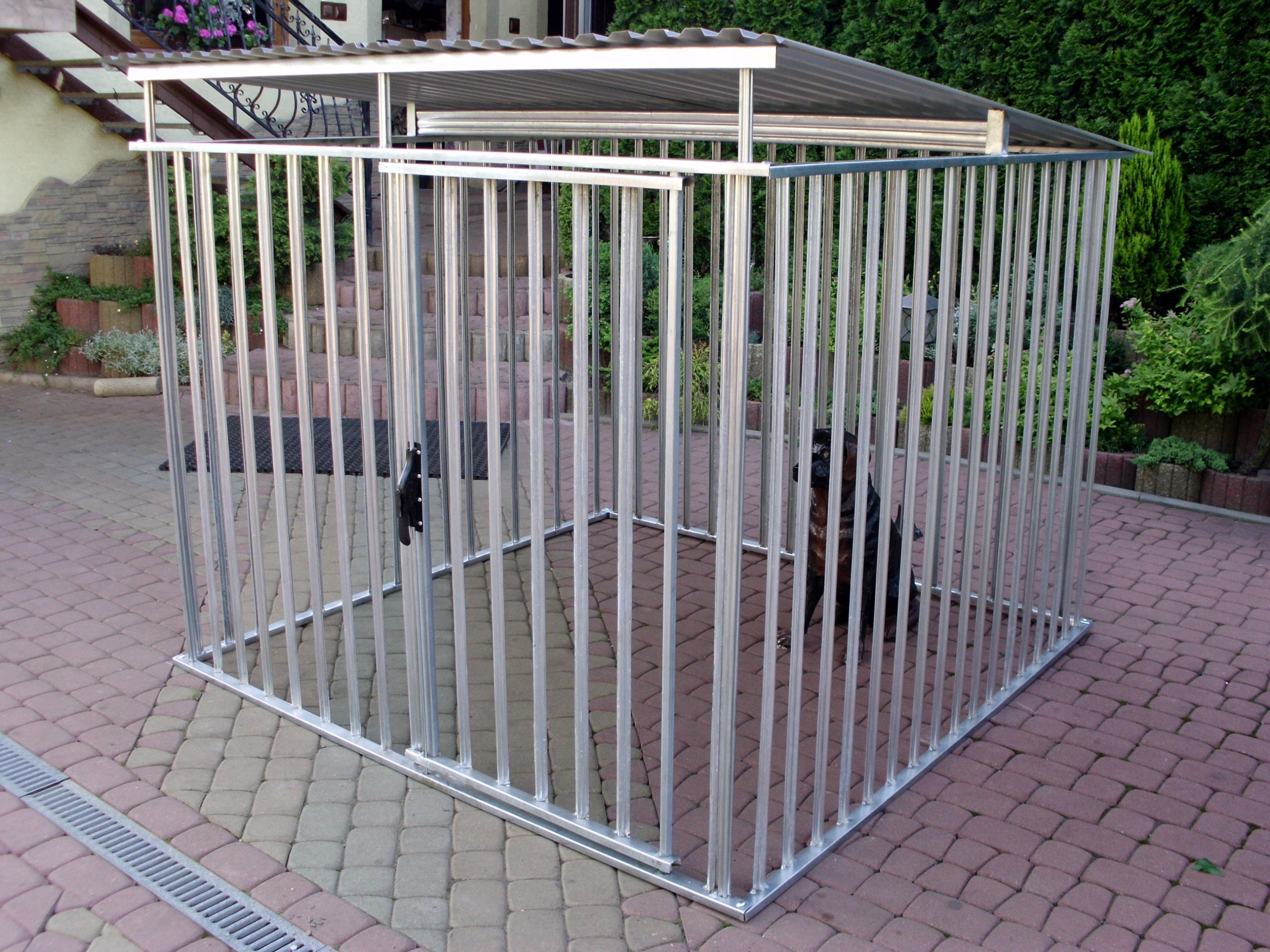 KAJTEK dog playpen 2x2 playpens angle ZINC Kind playpen
