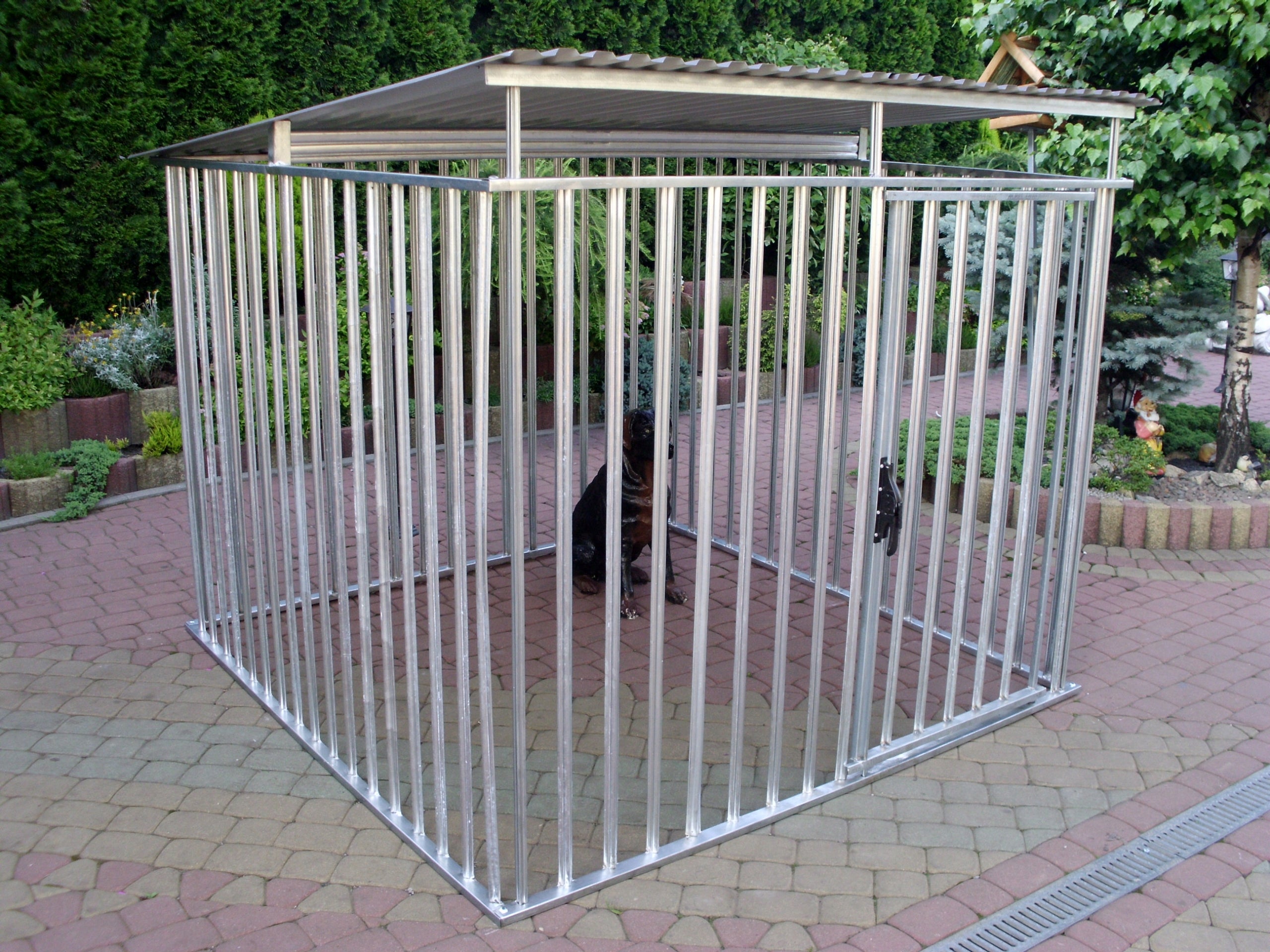 KAJTEK dog playpen 2x2 playpens angle ZINC Trade name Kajtek