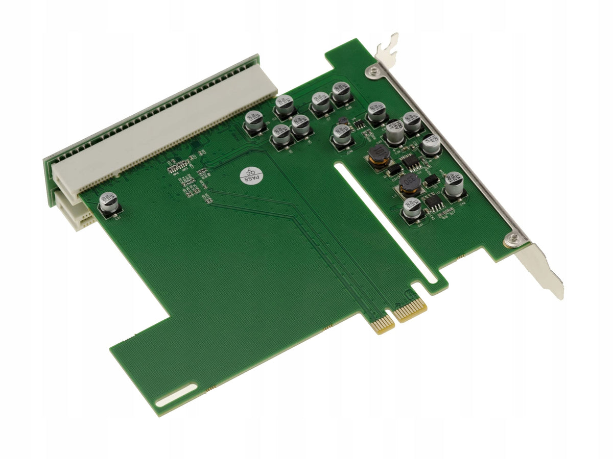 KALEA-INFORMATIQUE Pci to PCIe 1x ASM1083 Bridge Card, 32-bit Interface PCI-E