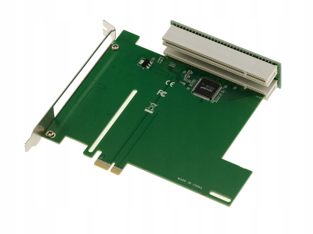 KALEA-INFORMATIQUE Pci to PCIe 1x ASM1083 Bridge Card, 32-bit