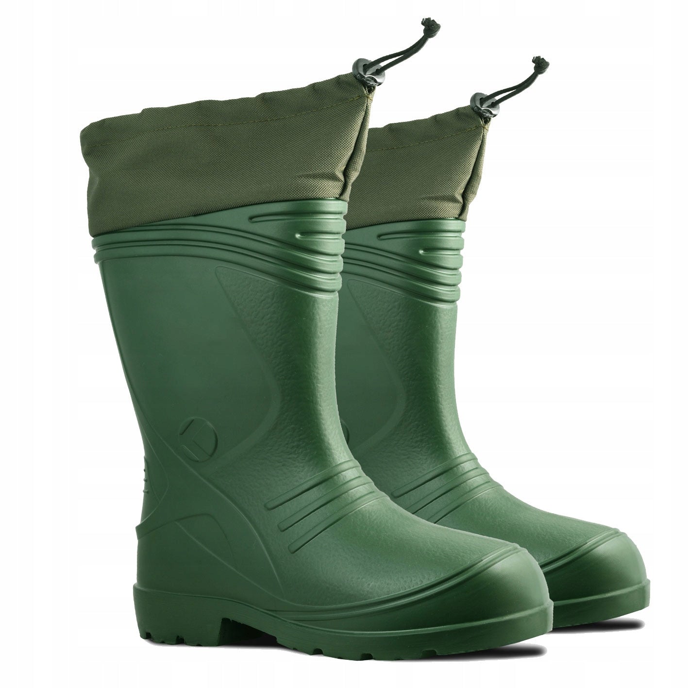Gummistiefel aus Gummi mit Kragen 