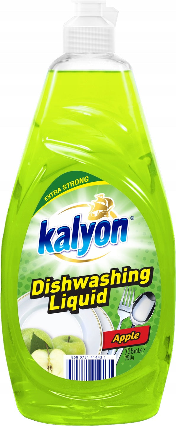 KALYON Dishwashing Liquid 735ml APPLE