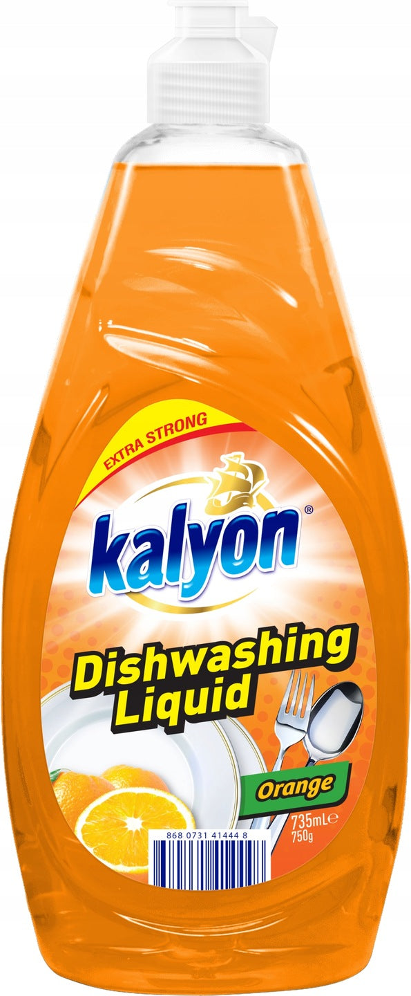KALYON Dishwashing liquid 735ml ORANGE