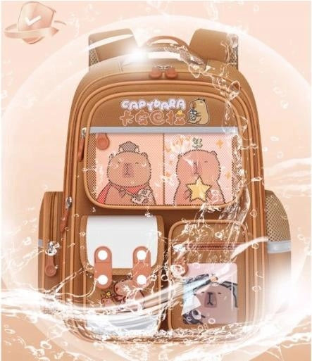 KAPIBARA BACKPACK SCHOOL SATCHEL A4 LARGE CLASS 3-6 Brand no brand