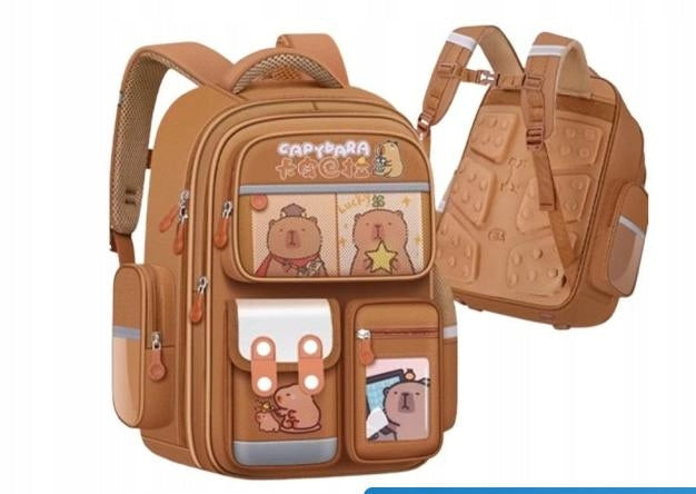 KAPIBARA BACKPACK SCHOOL SATCHEL A4 LARGE CLASS 3-6 Manufacturer code 0.156465