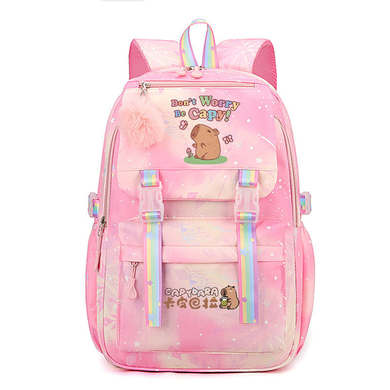 KAPIBARA SCHOOL BACKPACK SATCHEL A4 LARGE CLASS 3-6 Brand no brand