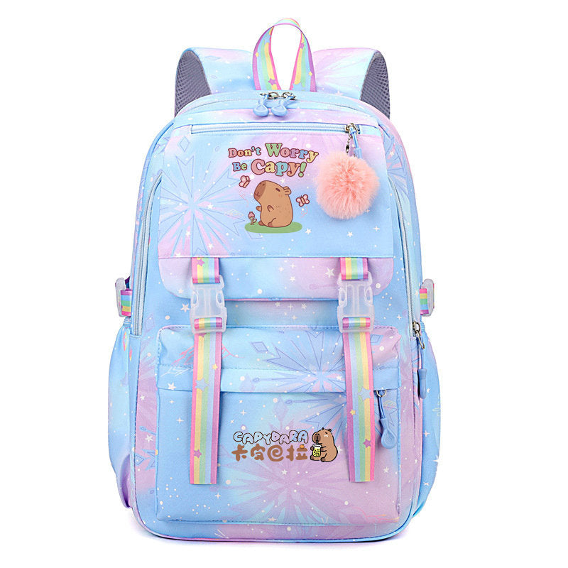 KAPIBARA SCHOOL BACKPACK SATCHEL A4 LARGE CLASS 3-6
