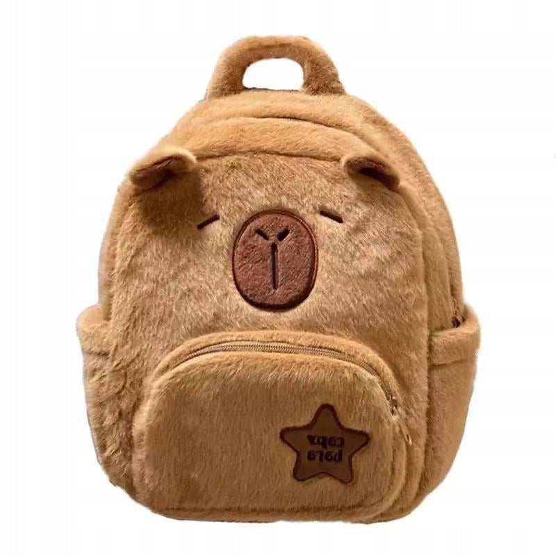 KAPIBARA plush backpack for children girls children's backpack