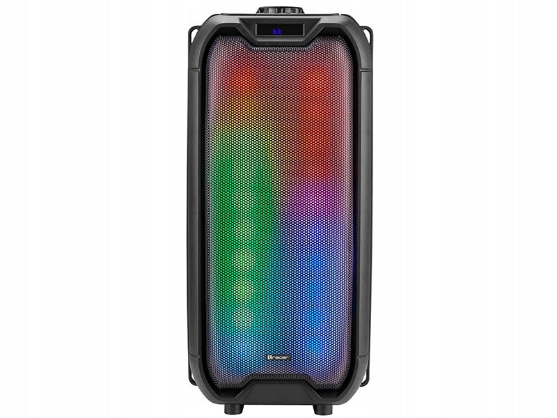 KARAOKE PORTABLE SPEAKER WITH MICROPHONE AND BLUETOOTH REMOTE CONTROL TRACER Packaging status original