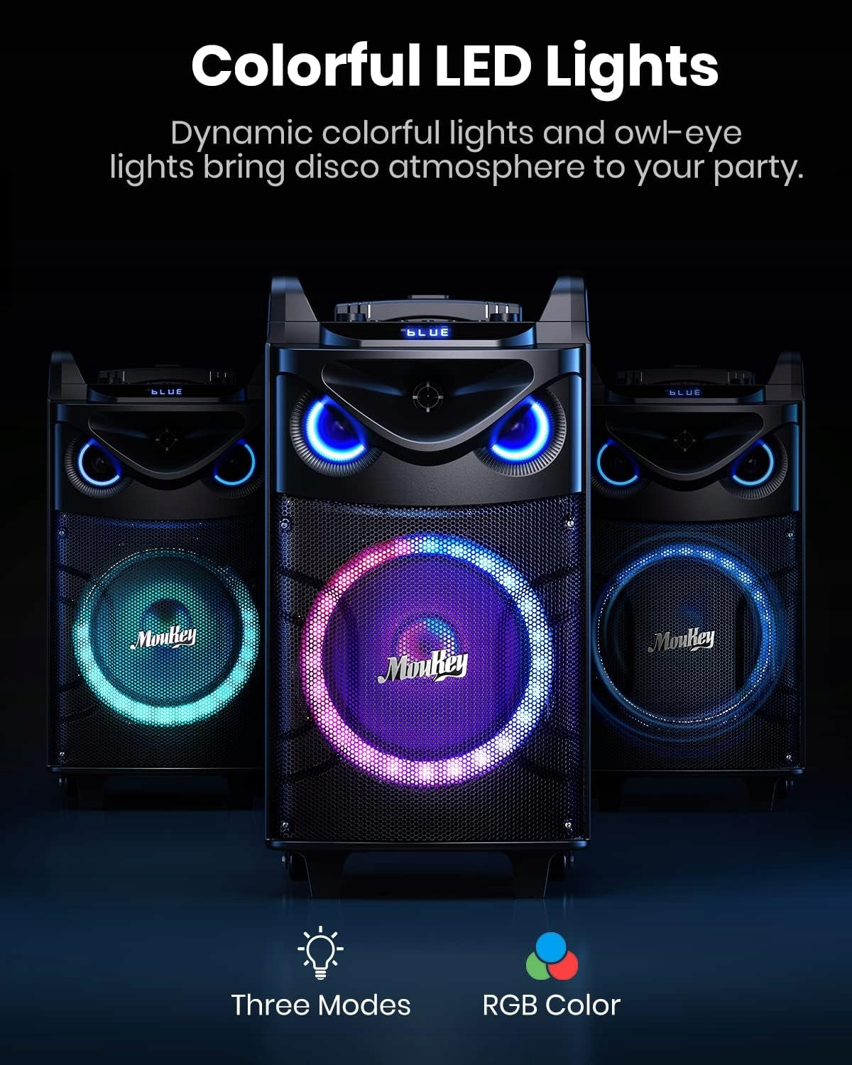 KARAOKE SET ADVANCED EQUIPMENT HIGH QUALITY TWO MICROPHONES AND SPEAKER EAN (GTIN) 0099485736542