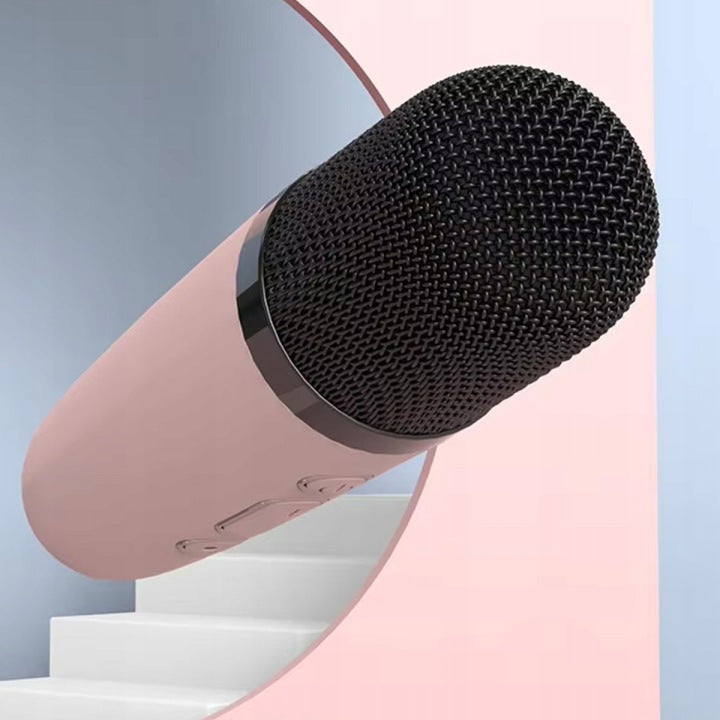KARAOKE SET WIRELESS UNICORN 2 MICROPHONES 6W PINK Brand Blavec