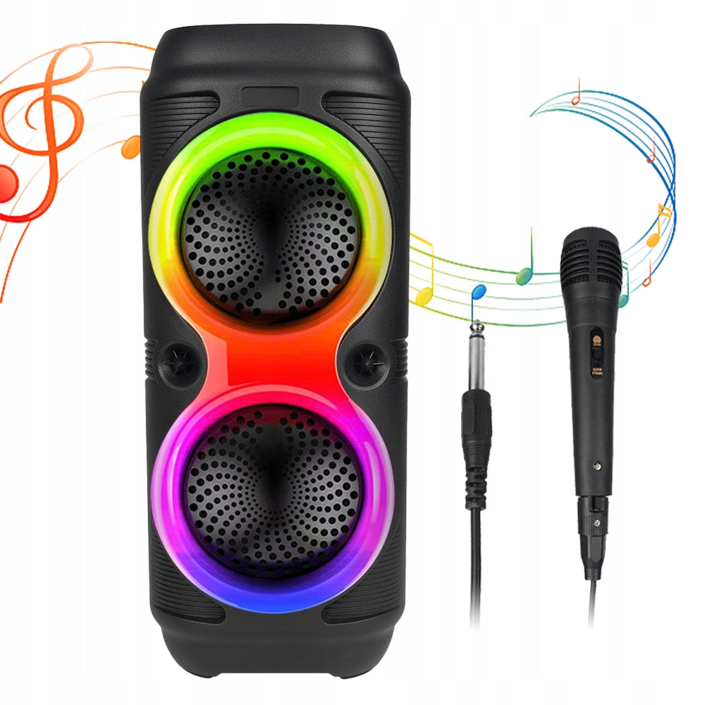 KARAOKE SET WITH 1MICROPHONES PORTABLE FOR ADULTS AND CHILDREN