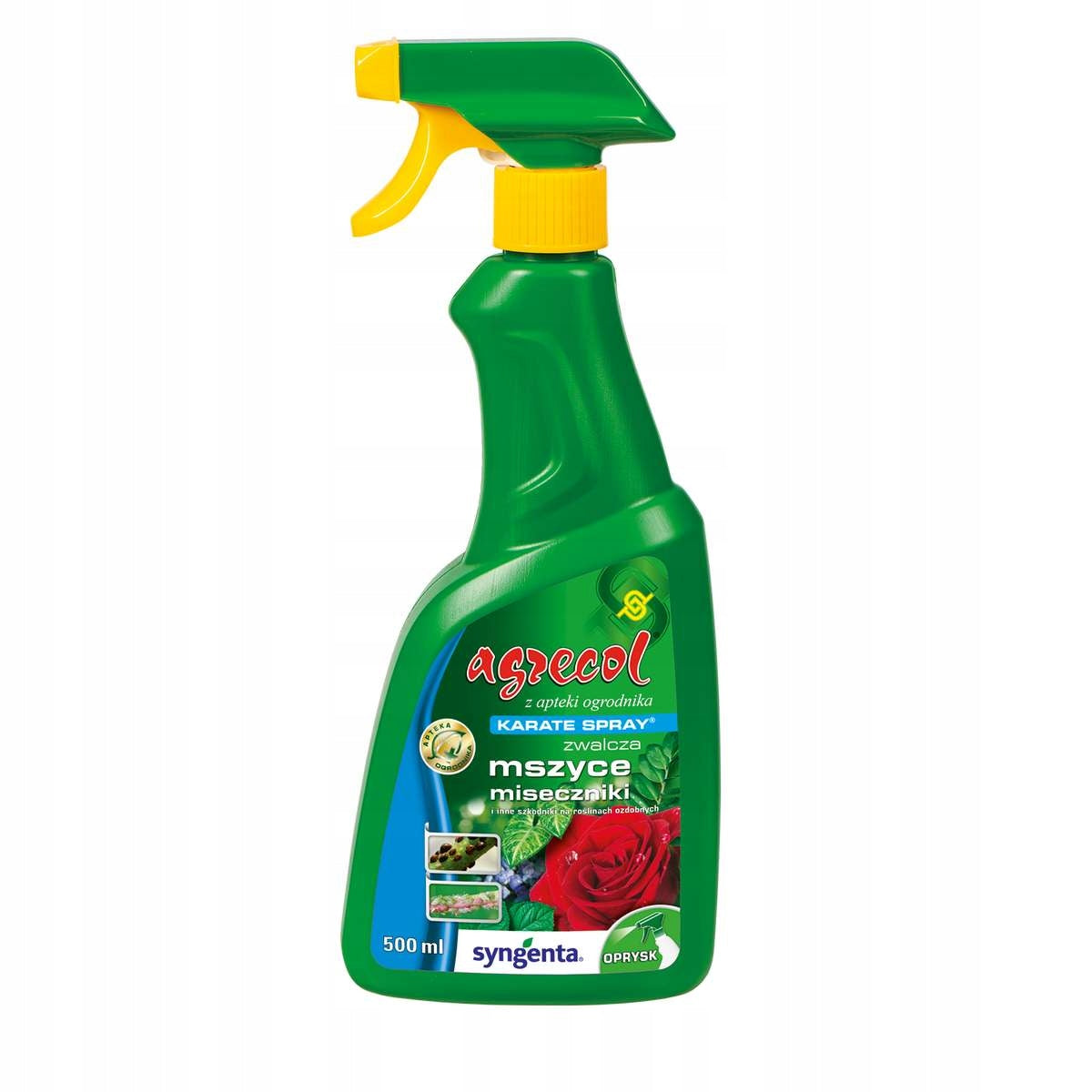 KARATE SPRAY AGENT SPRAY ON APHIDS BOWLERS PESTS AGRECOL 500ml Manufacturer Agrecol