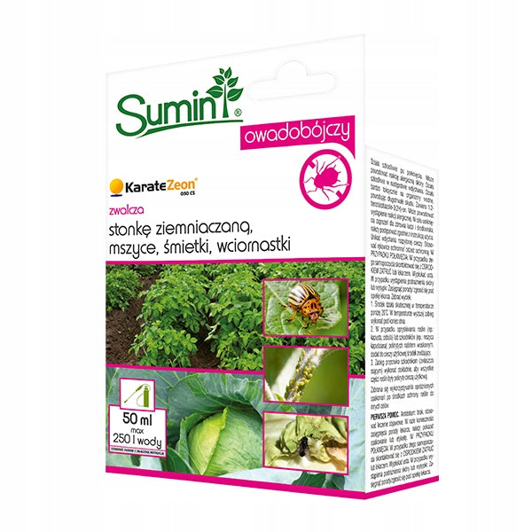 KARATE ZEON 050CS APHID SPRAYING STONKA LITTER INSECTS 50ML SUMIN