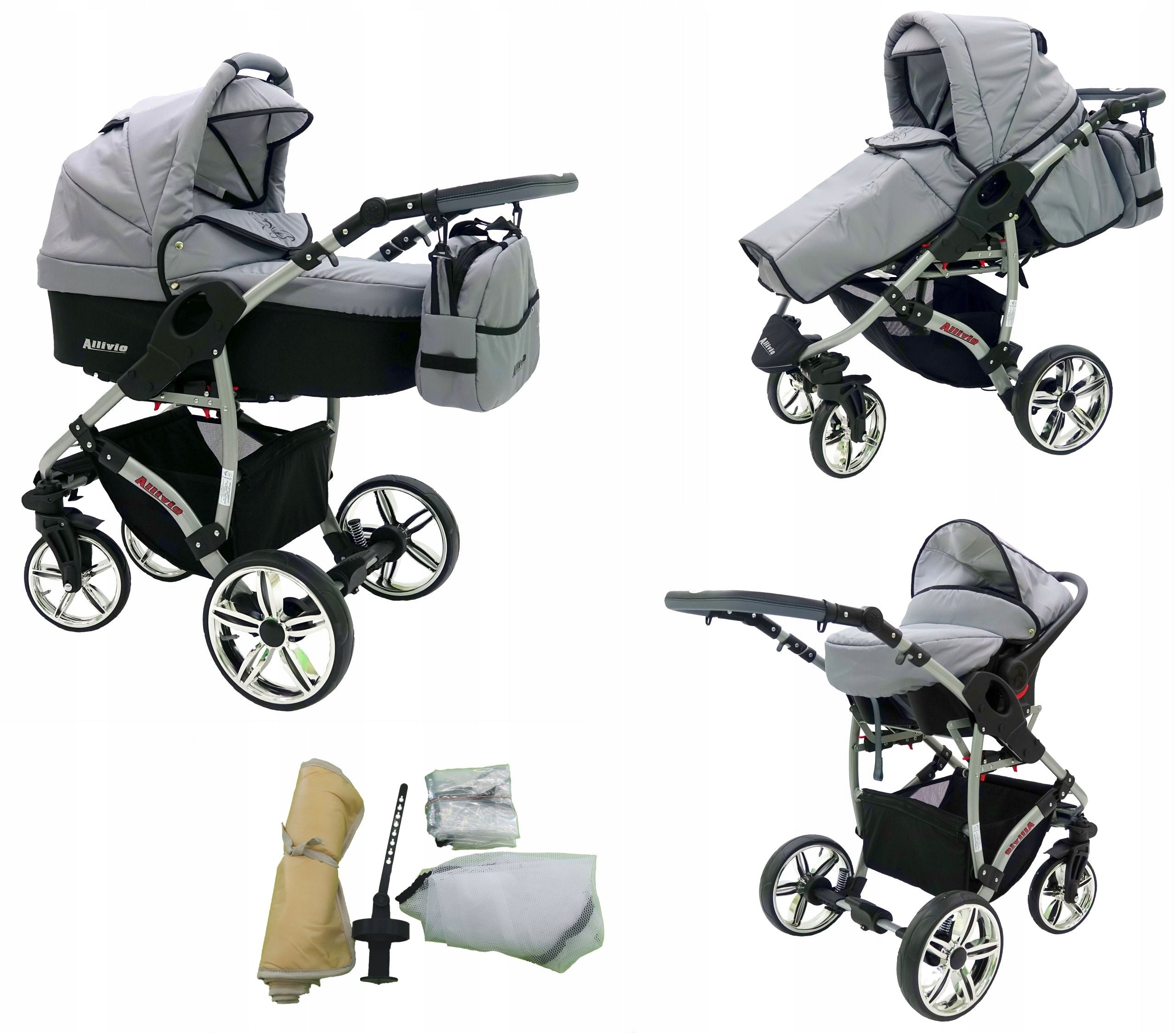 KAREX STROLLER ALLIVIO 3IN1 DEEP STROLLER CHAIR