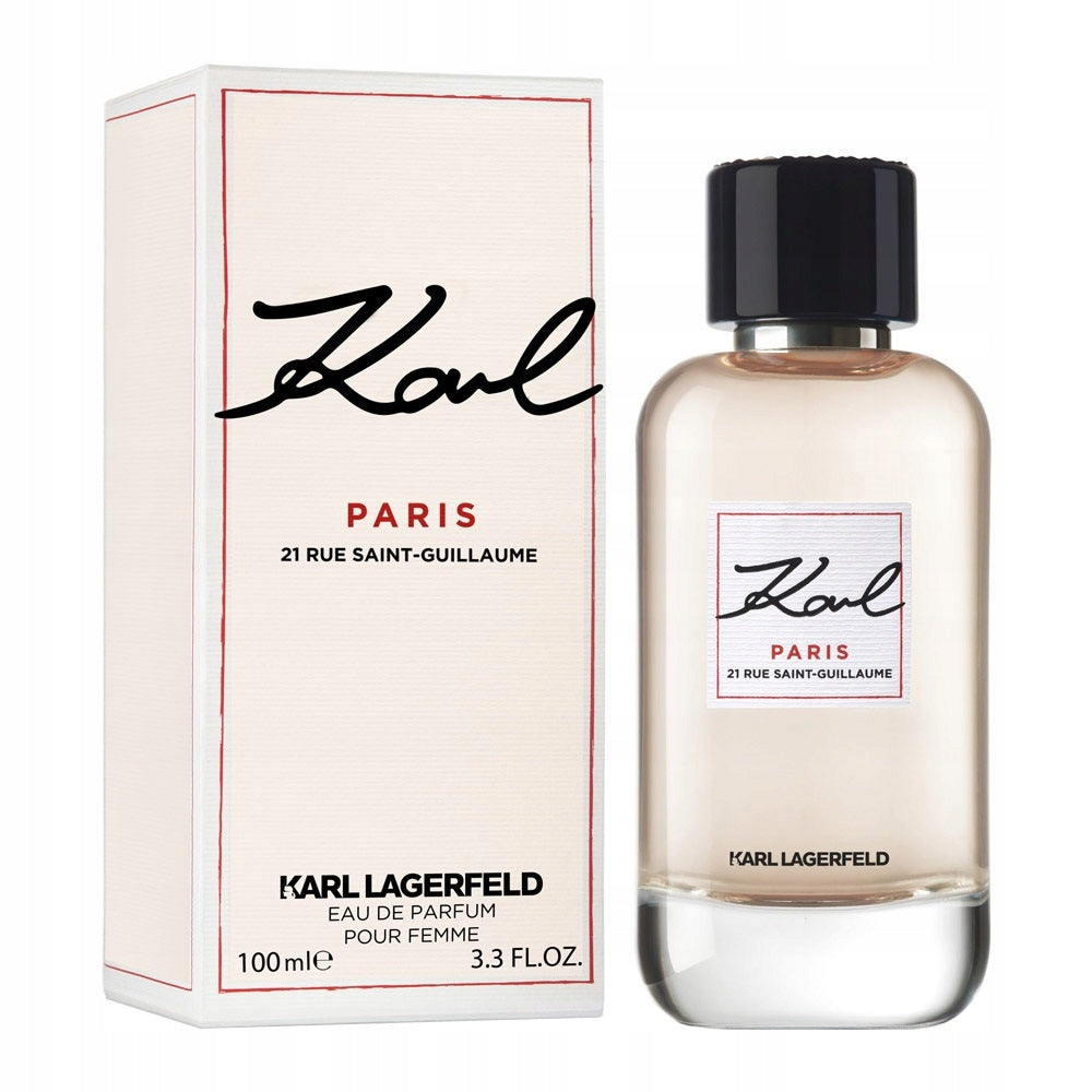 KARL LAGERFELD Karl Paris 21 Rue Saint Guillaume EDP Eau de Parfum 100ml Packaging status original