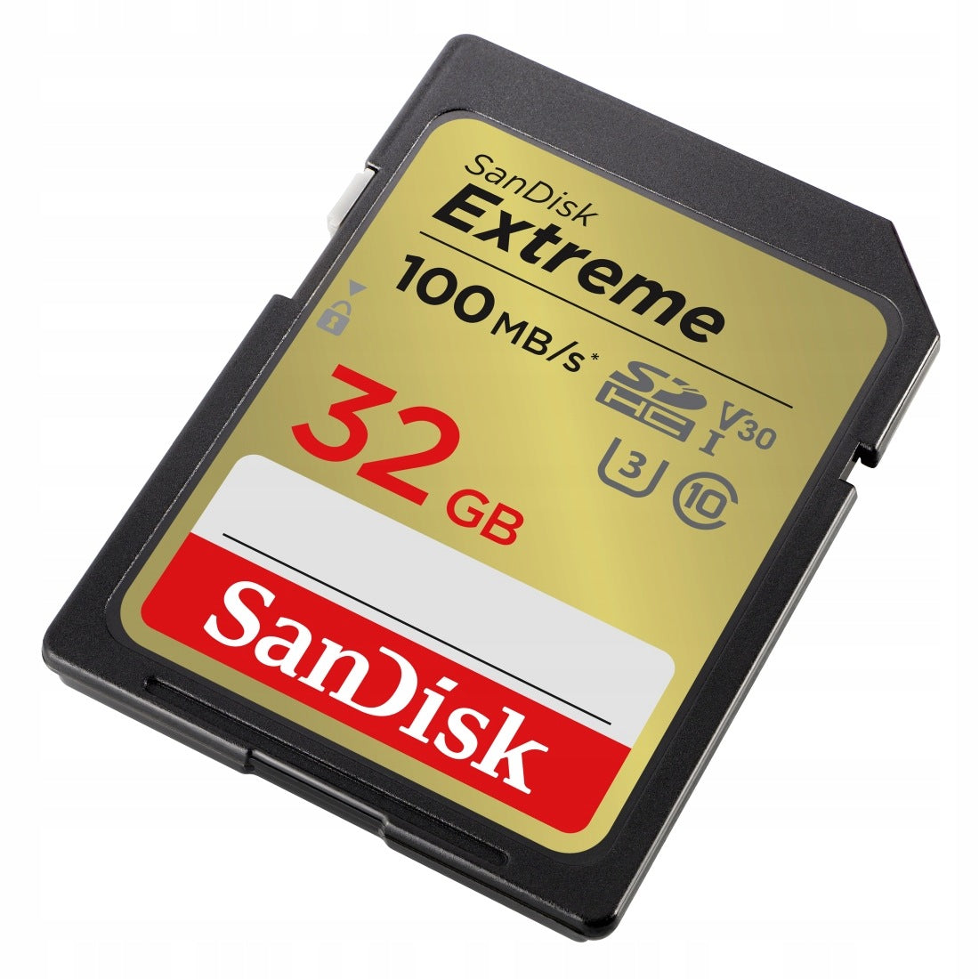 KARTA SANDISK EXTREME SDHC 32 GB 100/80 MB/s C10 V30 Manufacturer SanDisk
