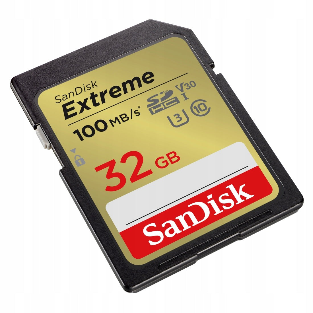 KARTA SANDISK EXTREME SDHC 32 GB 100/80 MB/s C10 V30 Manufacturer code SDSDXVT-032G-GNCIN