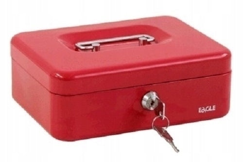 Pinigų dėžutė 8878S, Eagle, raudonos spalvos