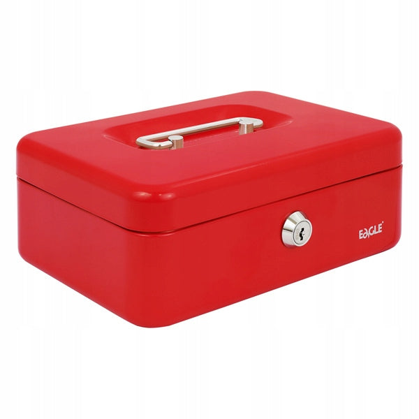 Pinigų dėžutė 8878S, Eagle, raudonos spalvos