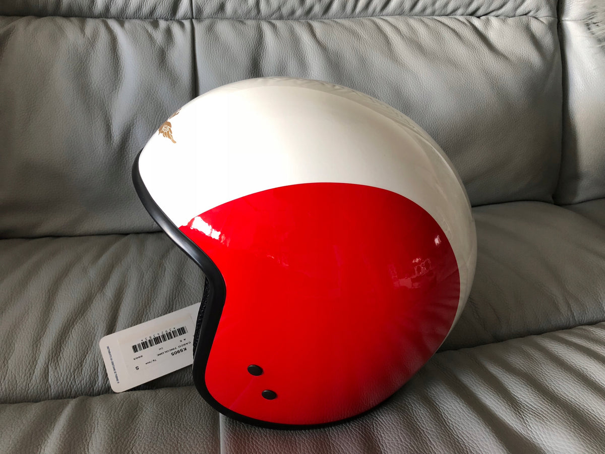 KASK AERONAUTICA MILITARE S RETRO VESPA BIAŁY Manufacturer no brand