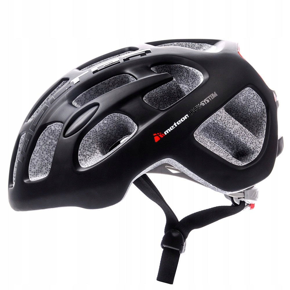 Fahrradhelm Meteor Bolter, schwarz 
