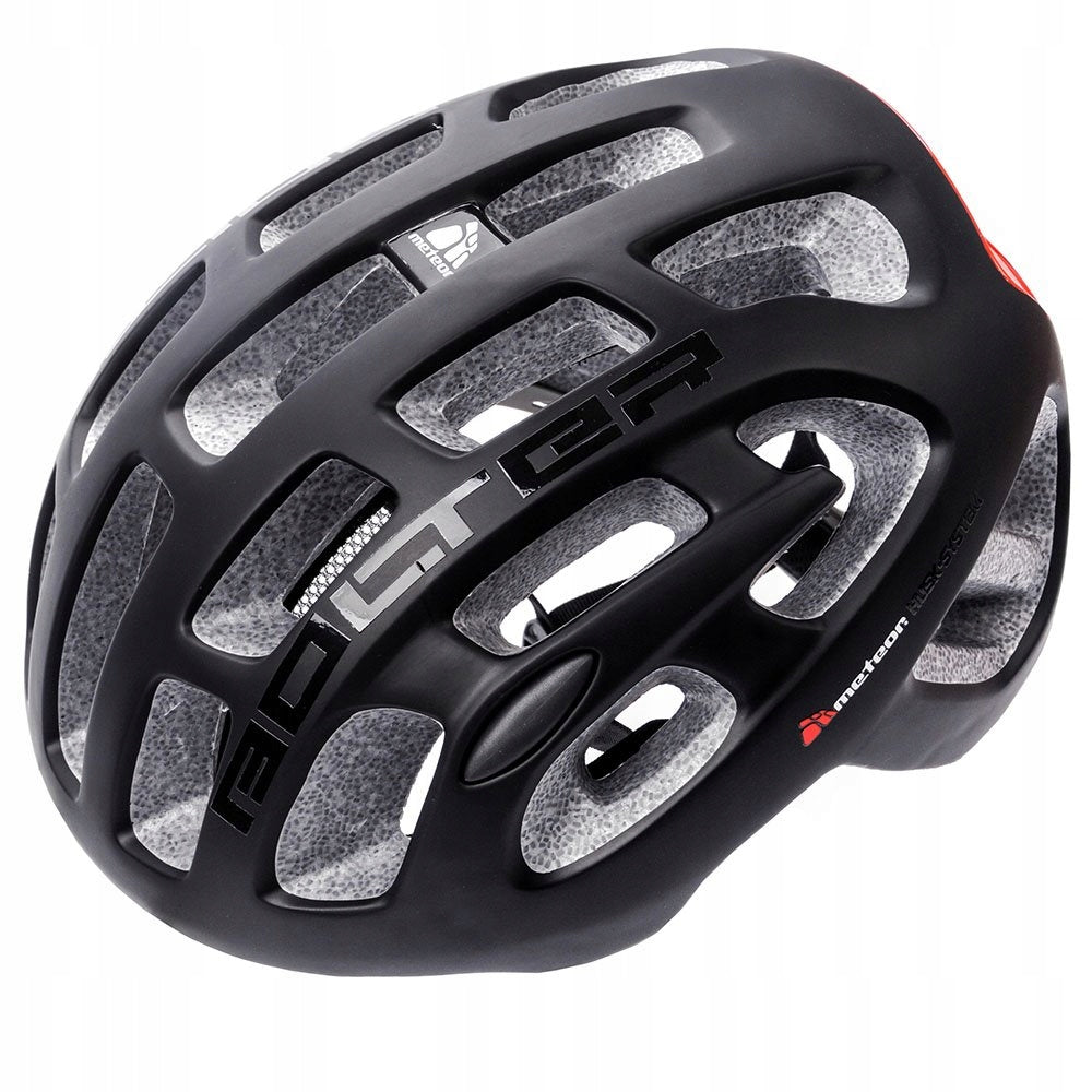 Fahrradhelm Meteor Bolter, schwarz 
