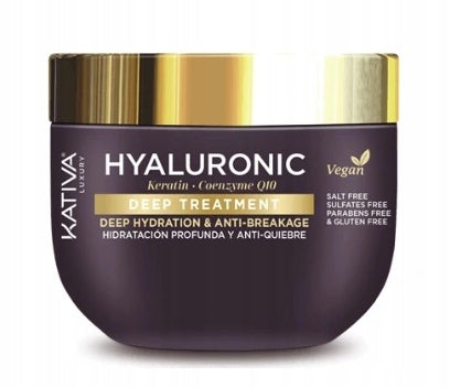 Haarmaske Kativa Hyaluronsäure Anti-Bruch, 300 ml 