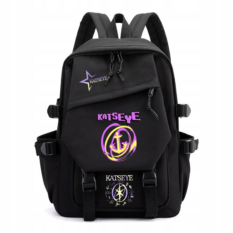 KATSEYE SCHOOL BACKPACK YOUTH SATCHEL ROOMY FOR GIRLS Brand no brand