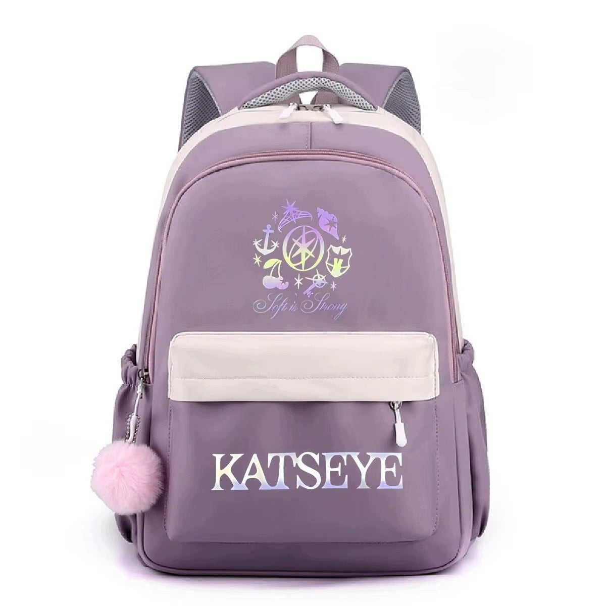 KATSEYE SCHOOL BACKPACK YOUTH SATCHEL ROOMY FOR GIRLS Manufacturer code dhrty54y
