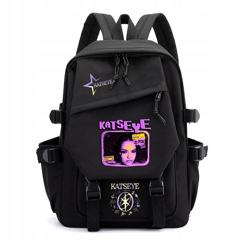 KATSEYE SCHOOL BACKPACK YOUTH SATCHEL ROOMY FOR GIRLS