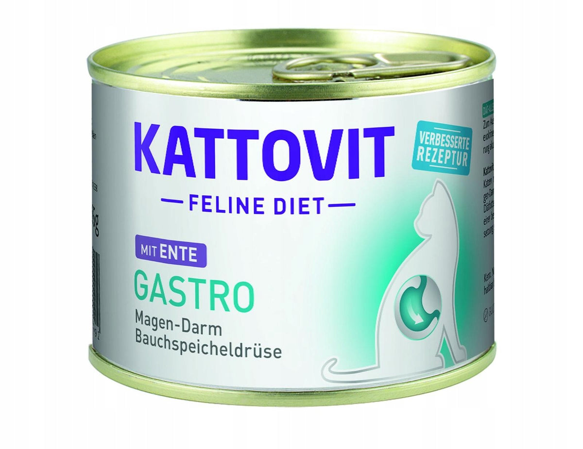 KATTOVIT CAN 185G GASTRO DUCK FOR CATS