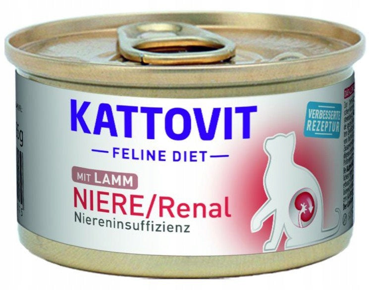KATTOVIT CAN 85G UNRE RENAL LAMB Brand Kattovit