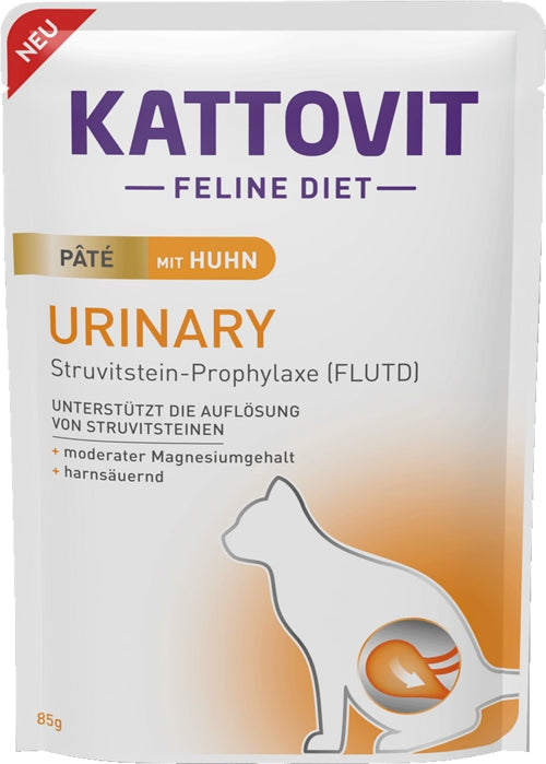 KATTOVIT CAT PATE URINARY CHICKEN 85G