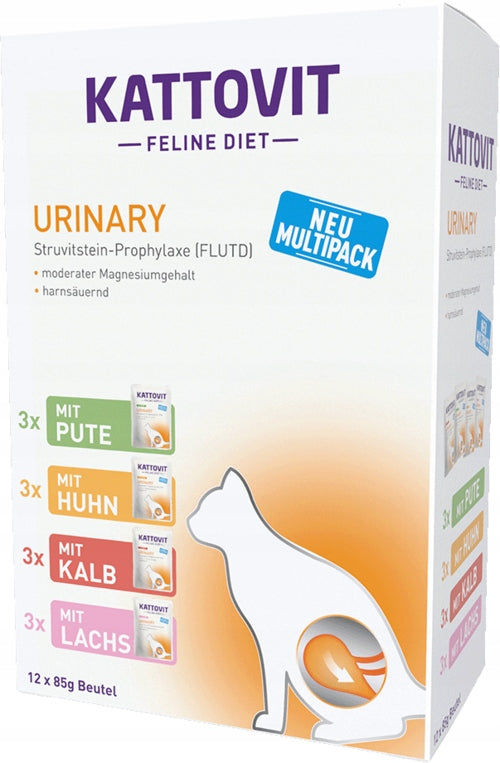 KATTOVIT Cat Multipack Urinary 12 x 85g
