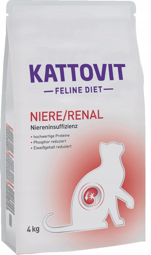 KATTOVIT DRY FOOD 4KG NIERE RENAL