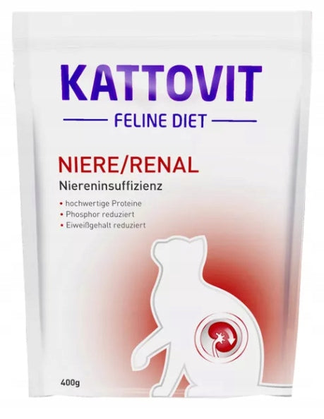 KATTOVIT Niere/Renal for cat on kidneys 400g Brand Kattovit