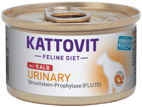 KATTOVIT URINARY urinary tract VEAL cat can 85g Manufacturer code 77206