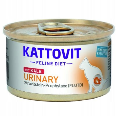 KATTOVIT URINARY urinary tract VEAL cat can 85g