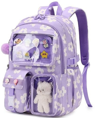 KAWAII SCHOOL SATCHEL FOR GIRL BASIC SCHOOL BAG Brand no brand