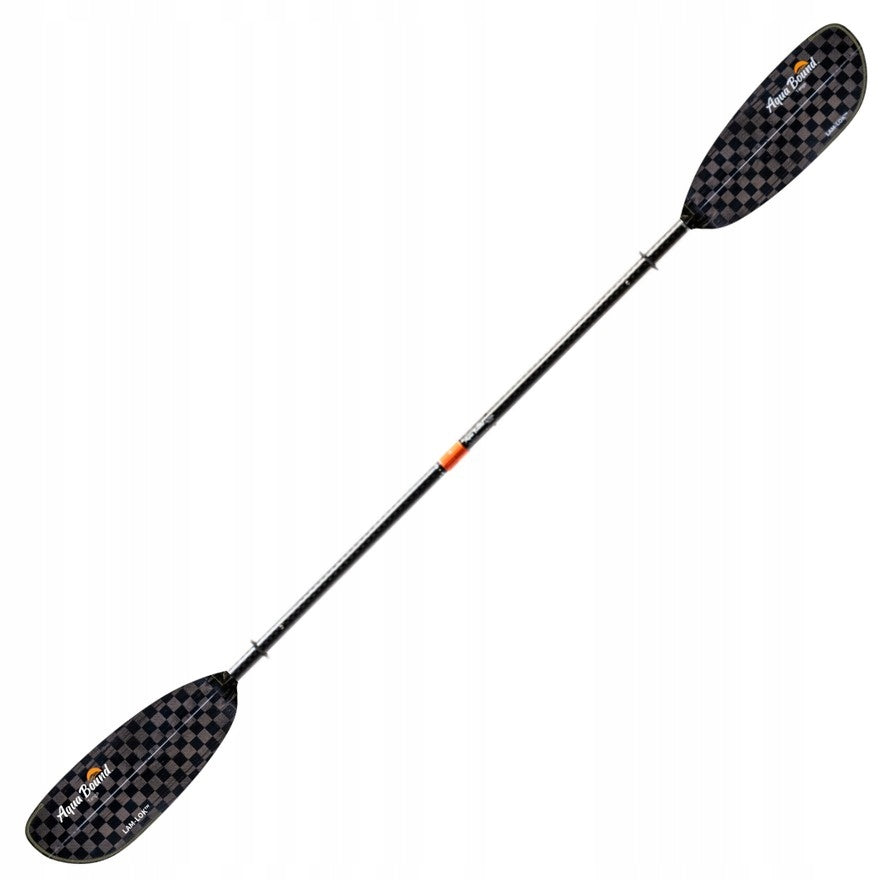 KAYAK PADDLE 2-CZ TANGO CARBON FOR KAYAK 230cm AQUA BOUND USA CARBON